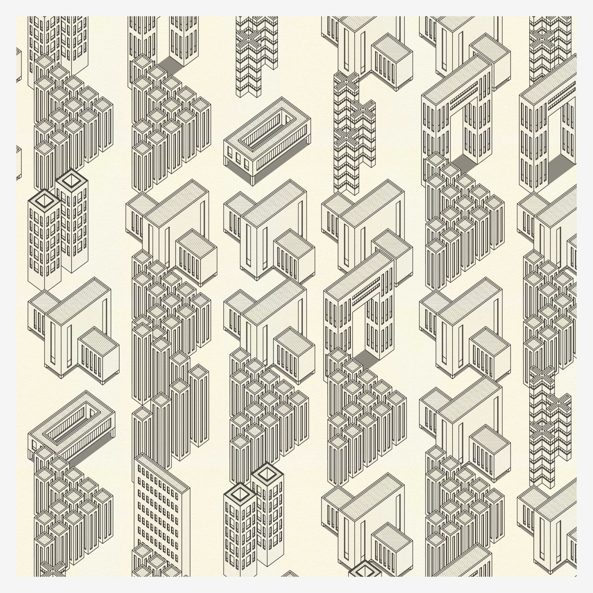 Bauhausstadt #101 static NFT preview