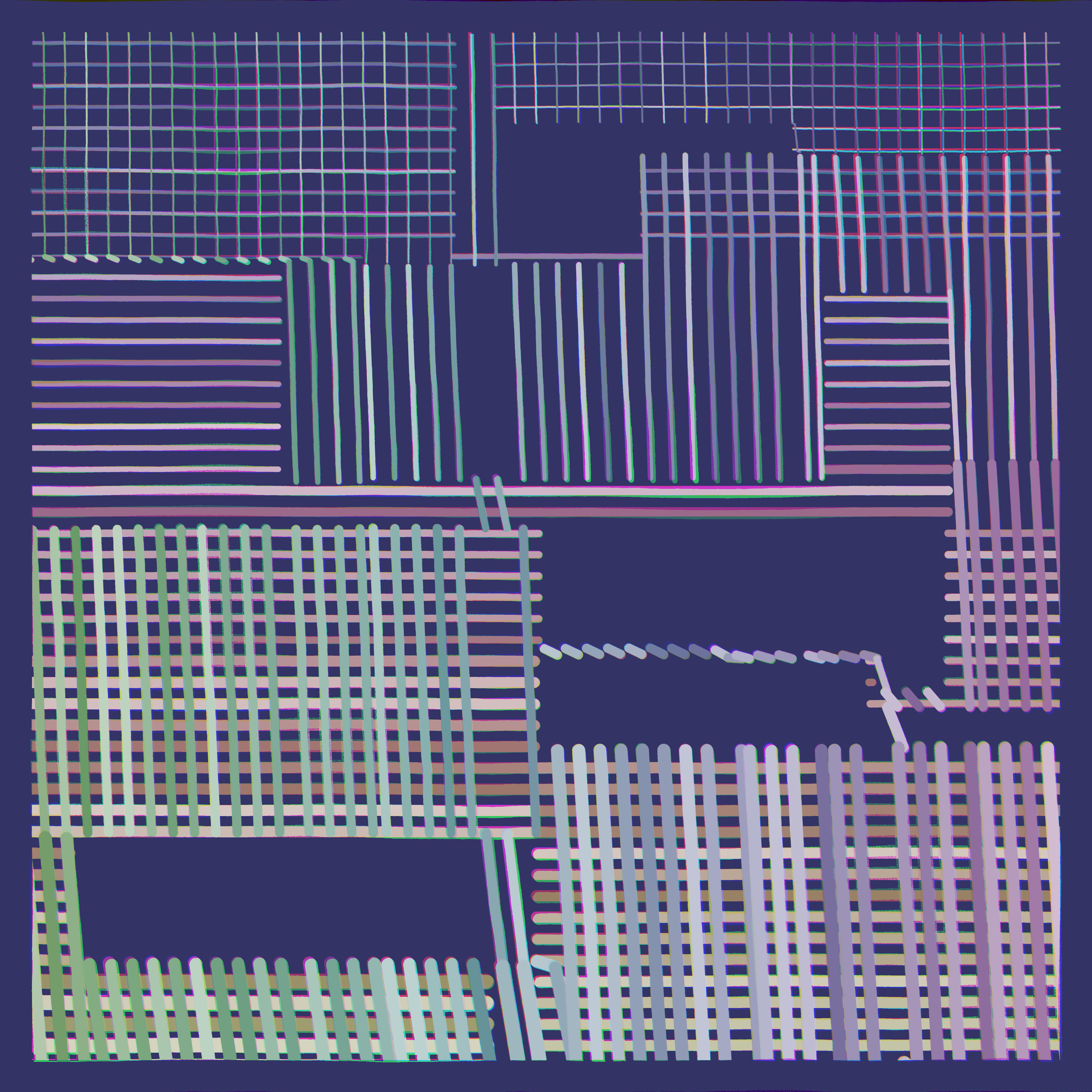 Thread Cascade #64 static NFT preview