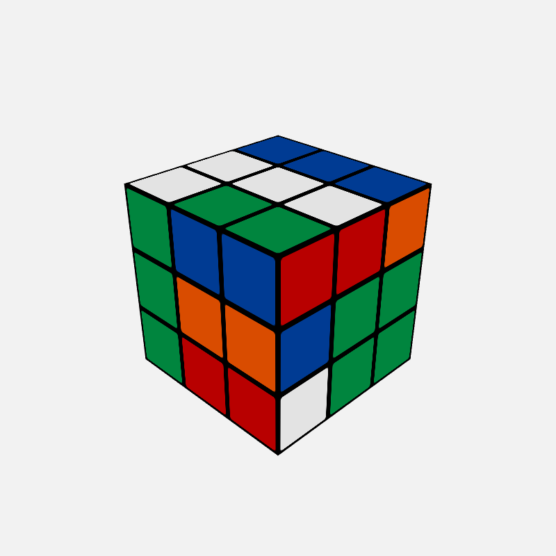 Rubik's Cube #84 static token preview