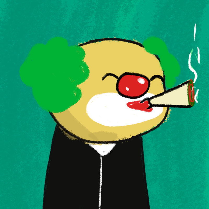 Peculiar clown #22 static token preview