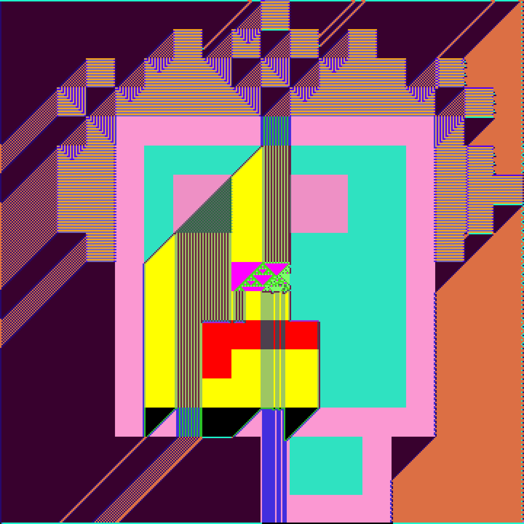 AutomataPunk, The Masquerader #54 static NFT preview