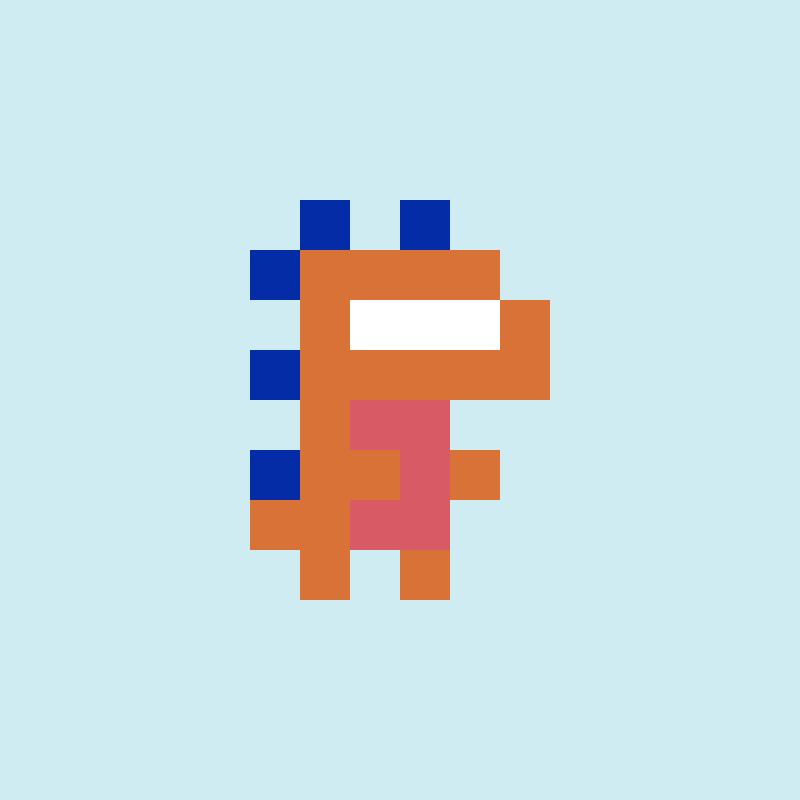 Coded Tiny Dinos #189 static NFT preview