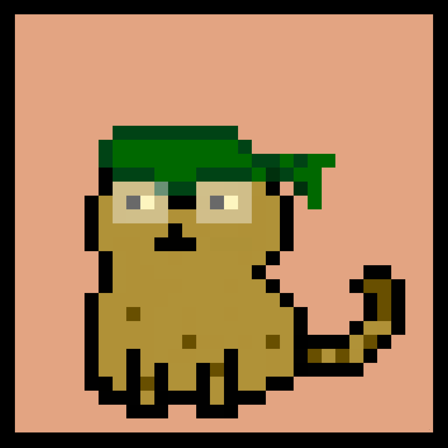 Lazy Kitties #660 static token preview