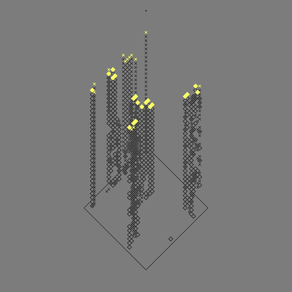L-2D CA #80 static NFT preview