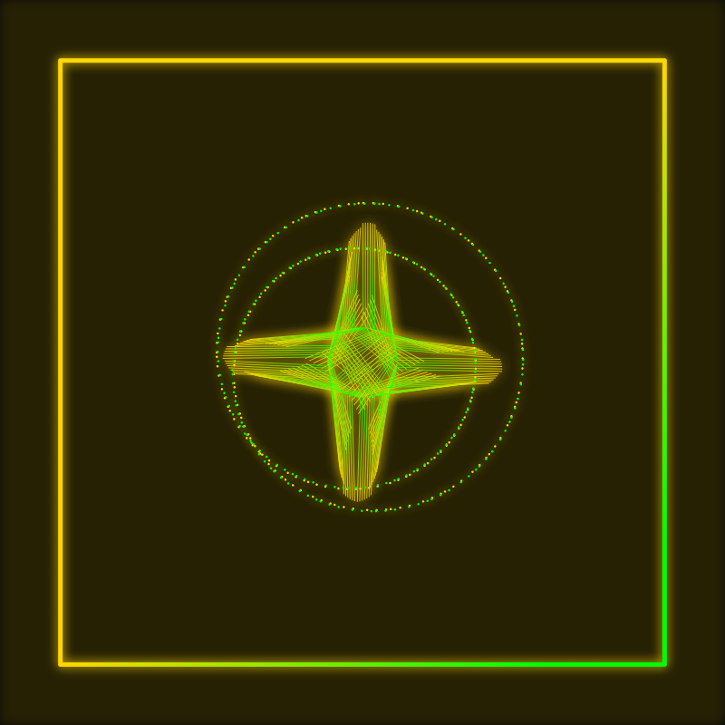 The Future Rerun - NeonFlora #101 static NFT preview