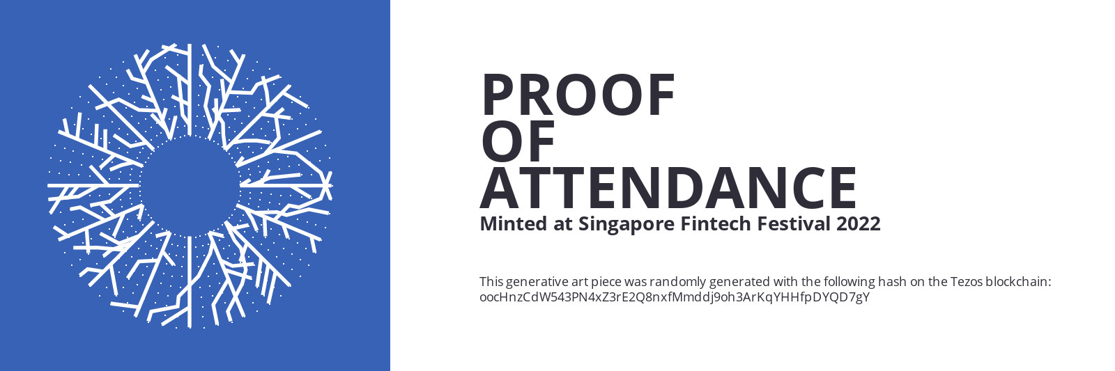 SFF2022 Proof of Attendance Token #1451 static token preview