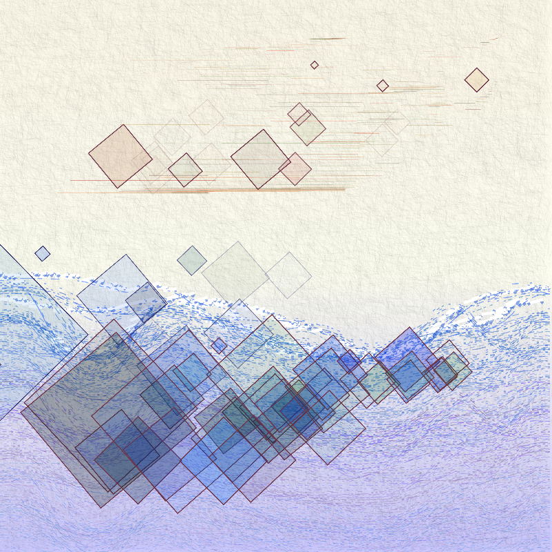 Icebergs #40 static NFT preview