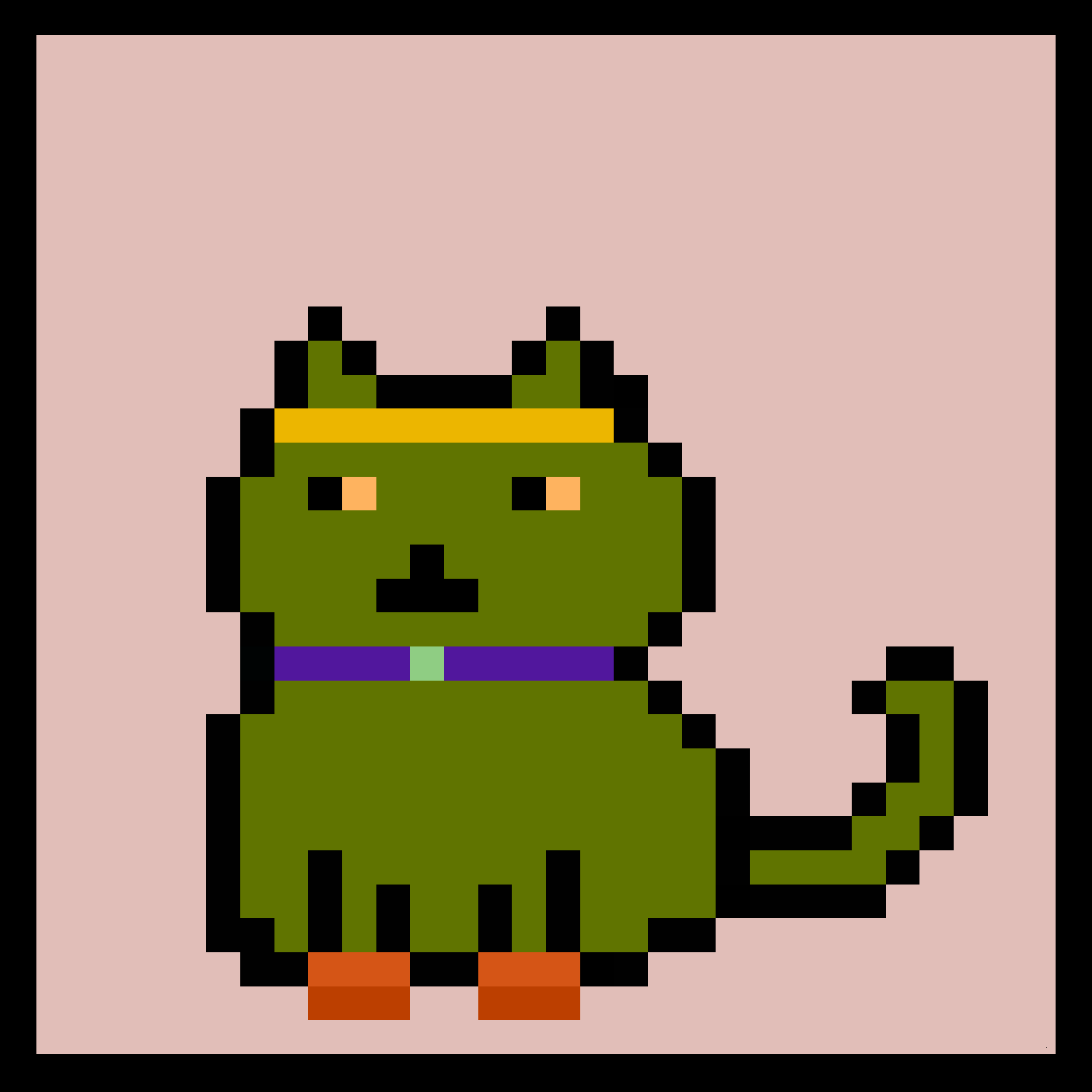 Lazy Kitties #1012 static token preview
