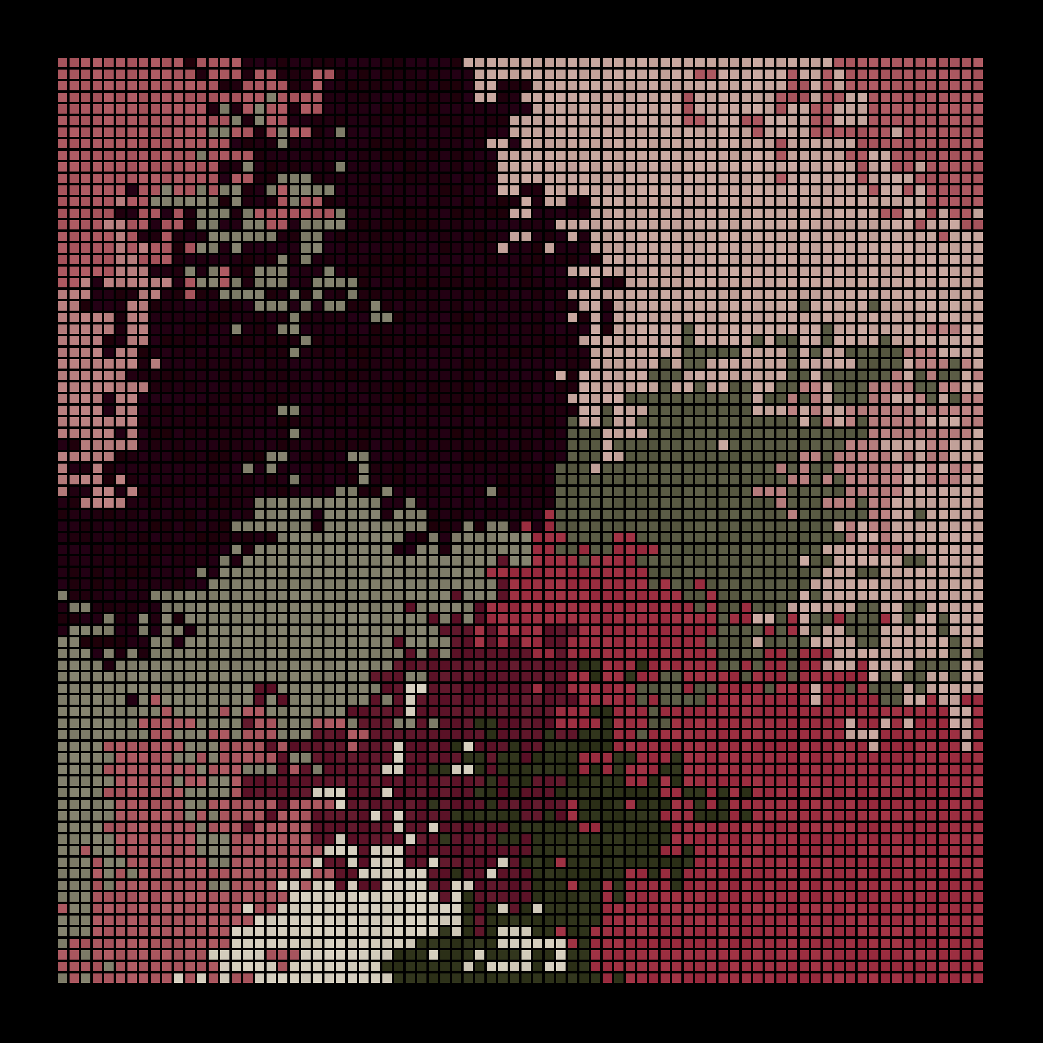 Pixel Blobs #91 static NFT preview