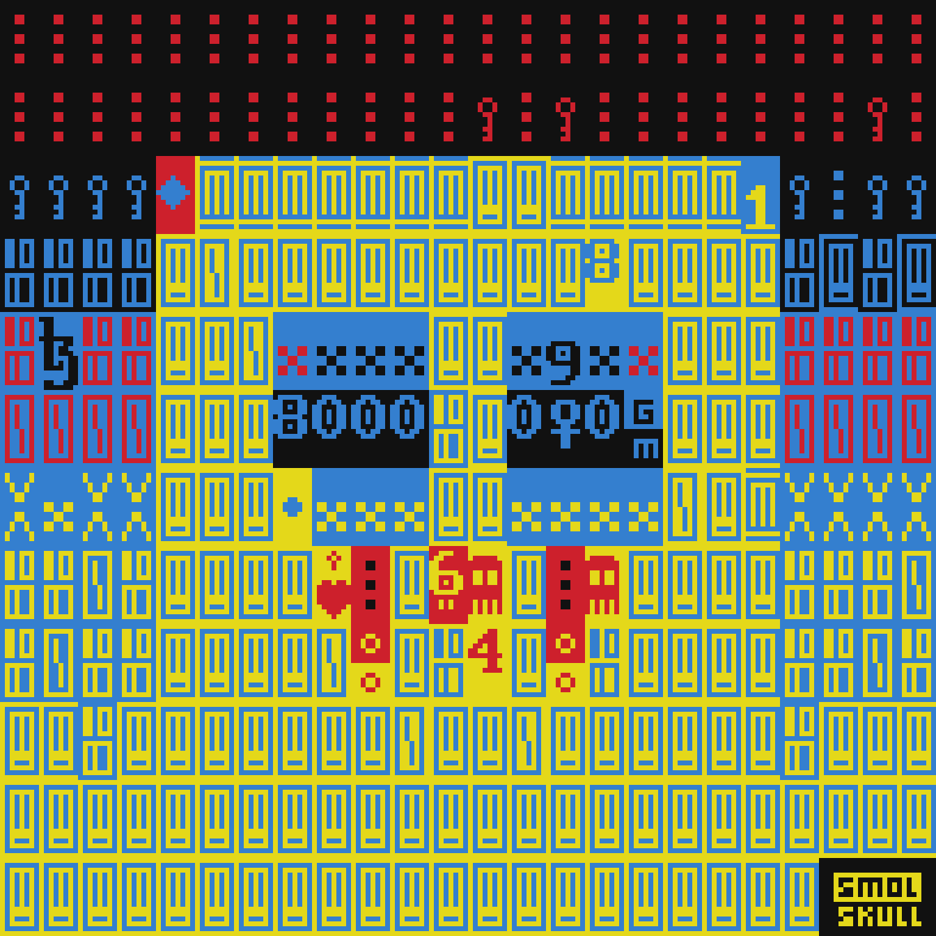 ASCII-SMOLSKULL #303 static NFT preview