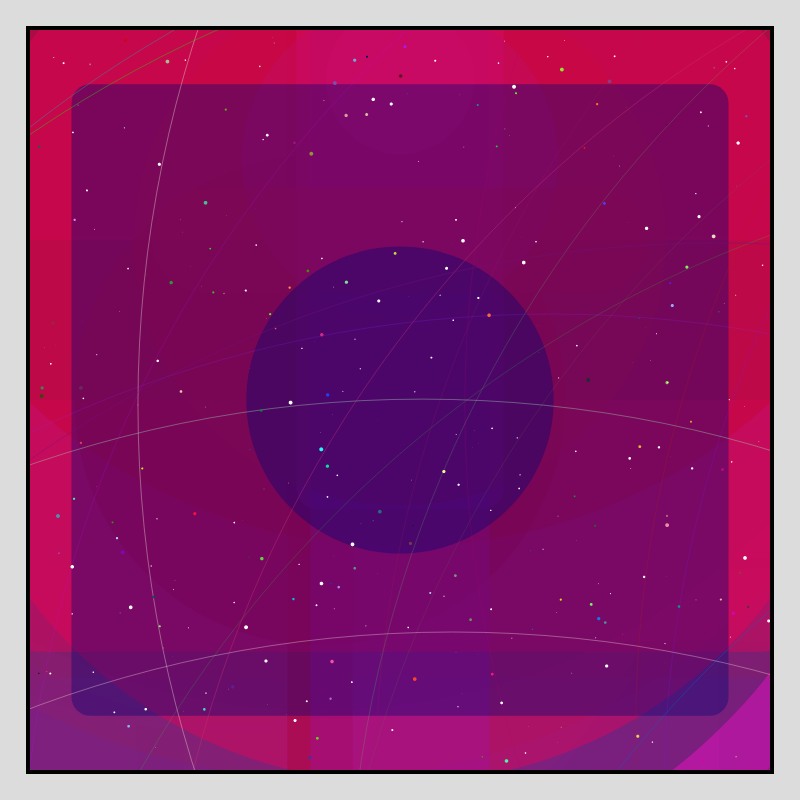 Color Field Starry B #256 static NFT preview