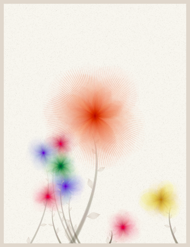 Fairy flower pattern #27 static token preview