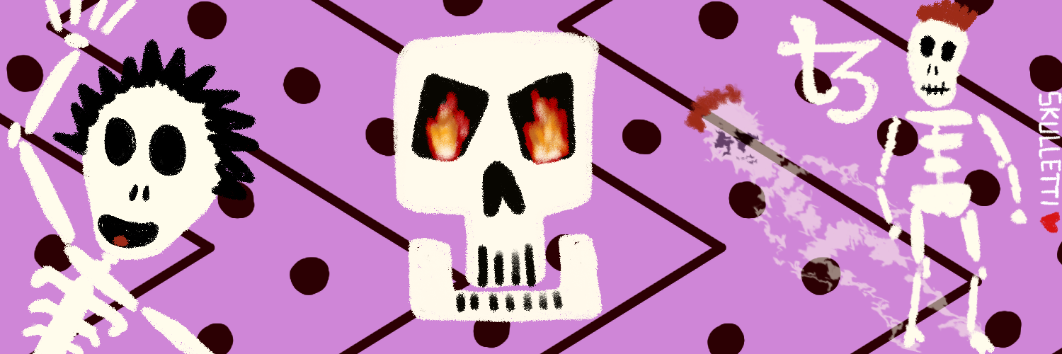 SKULLETTI TWITTER BANNER #366 static token preview