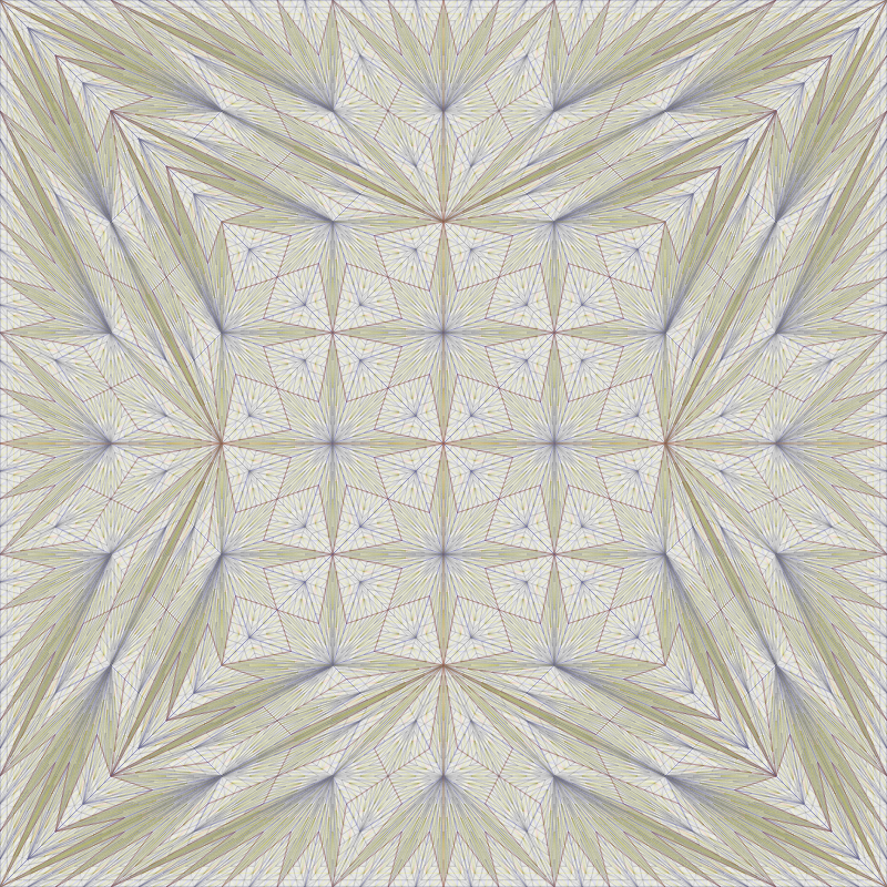 Triangle Subdivisions #583 static NFT preview