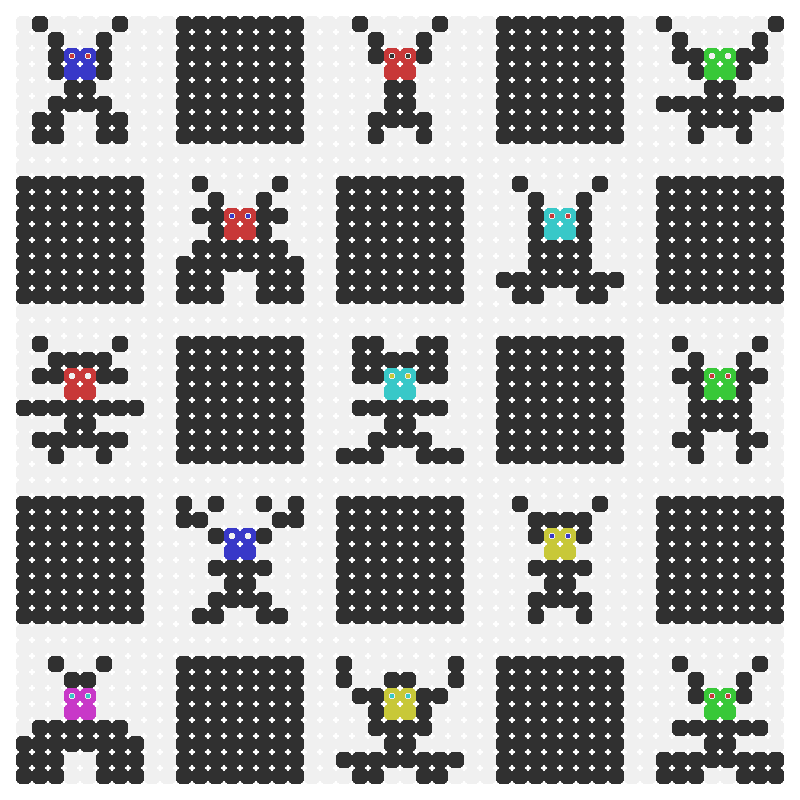 8x8 Pixel Creatures #105 static token preview