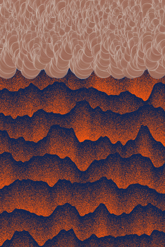 Clouds over the Mountains #189 static token preview