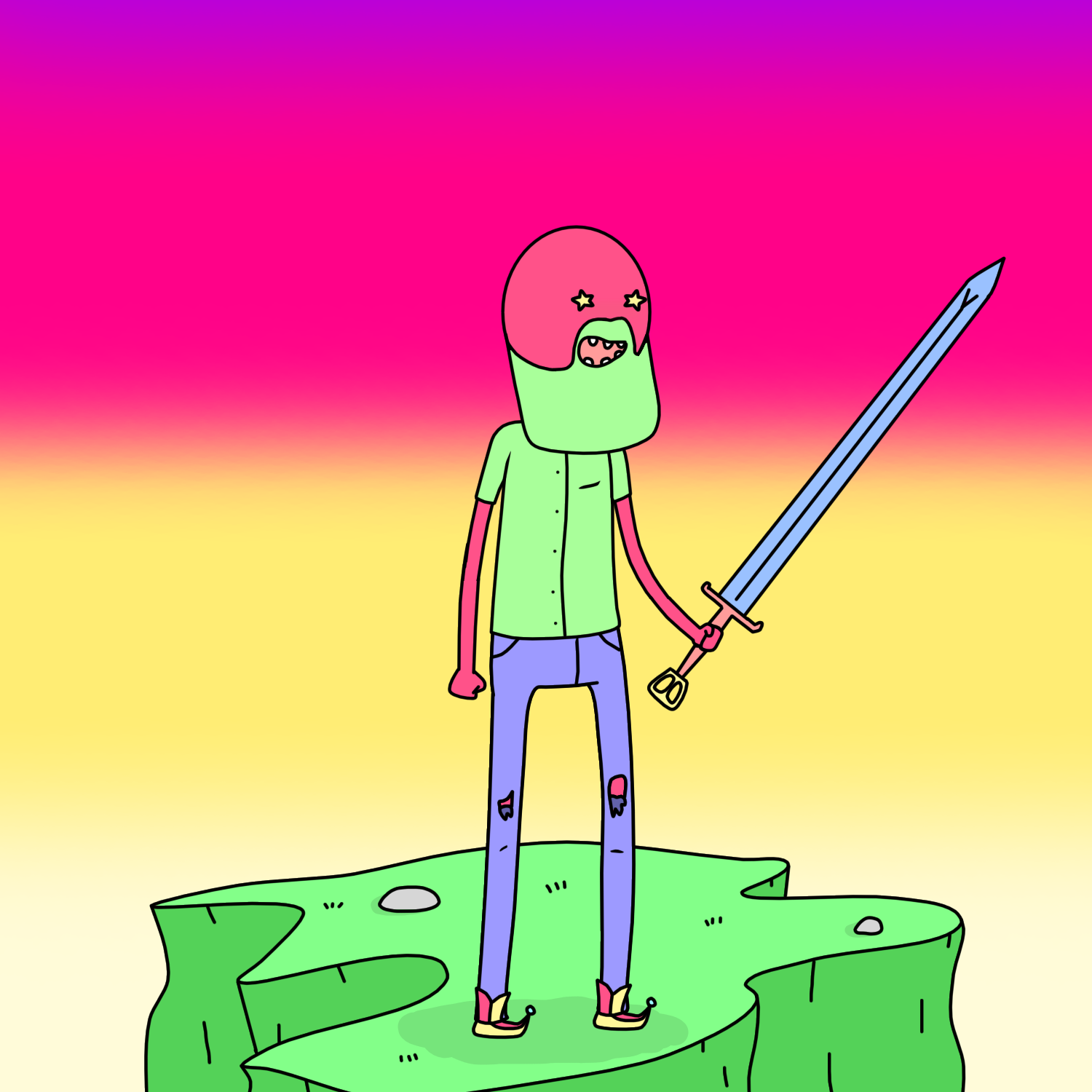 Tezumie #812 static NFT preview