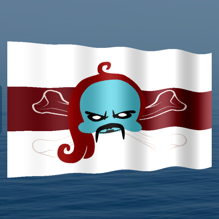 Jolly Roger Flag #6 static token preview