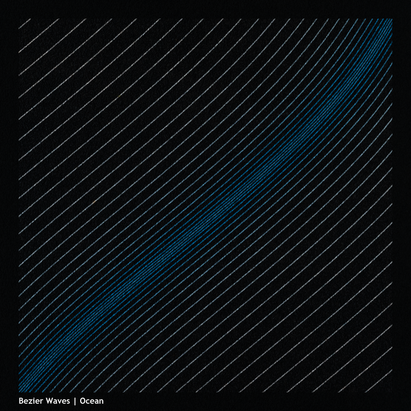 Bezier Waves #74 static token preview