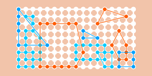 Dots and Lines #1 static NFT preview