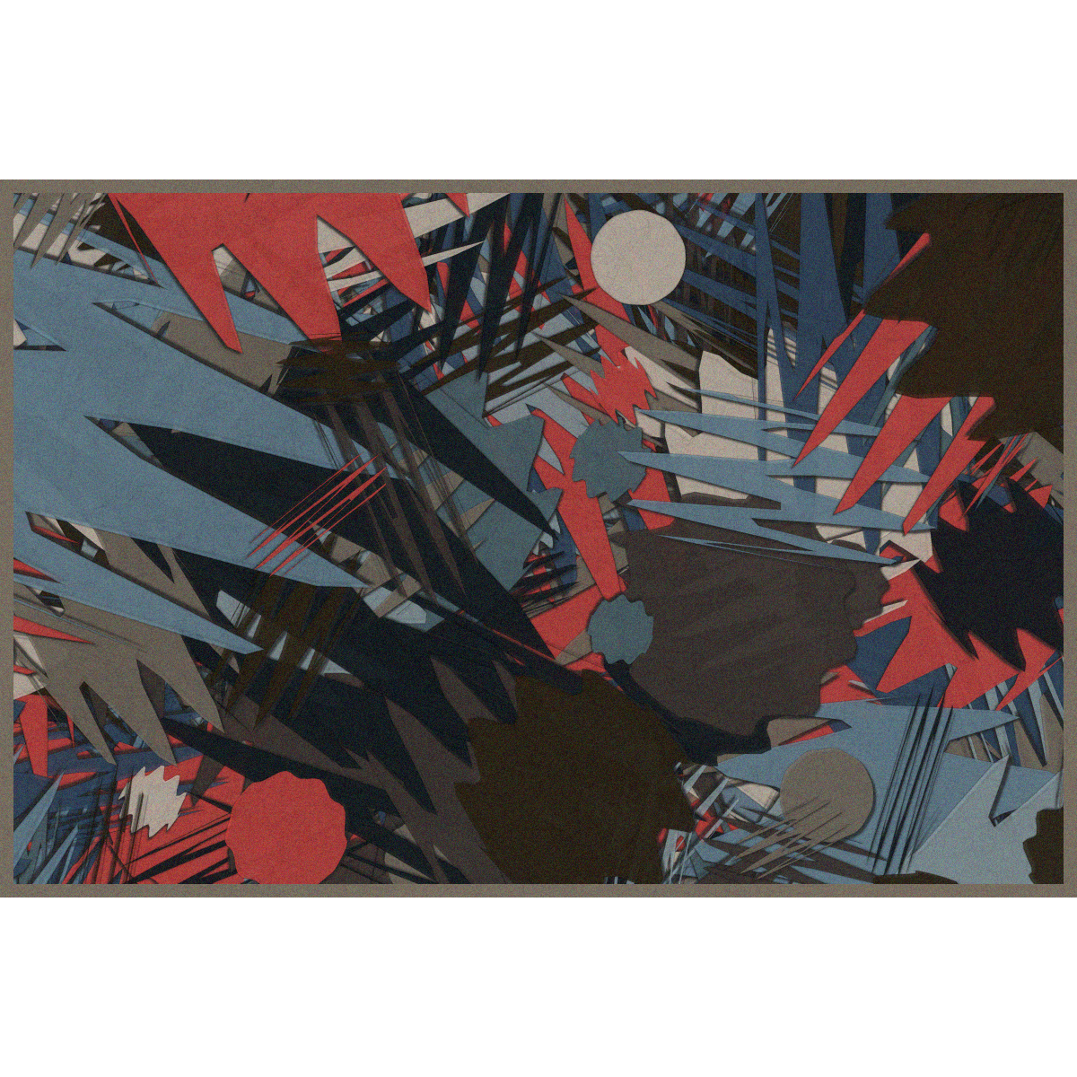 Abstract Comic #106 static NFT preview