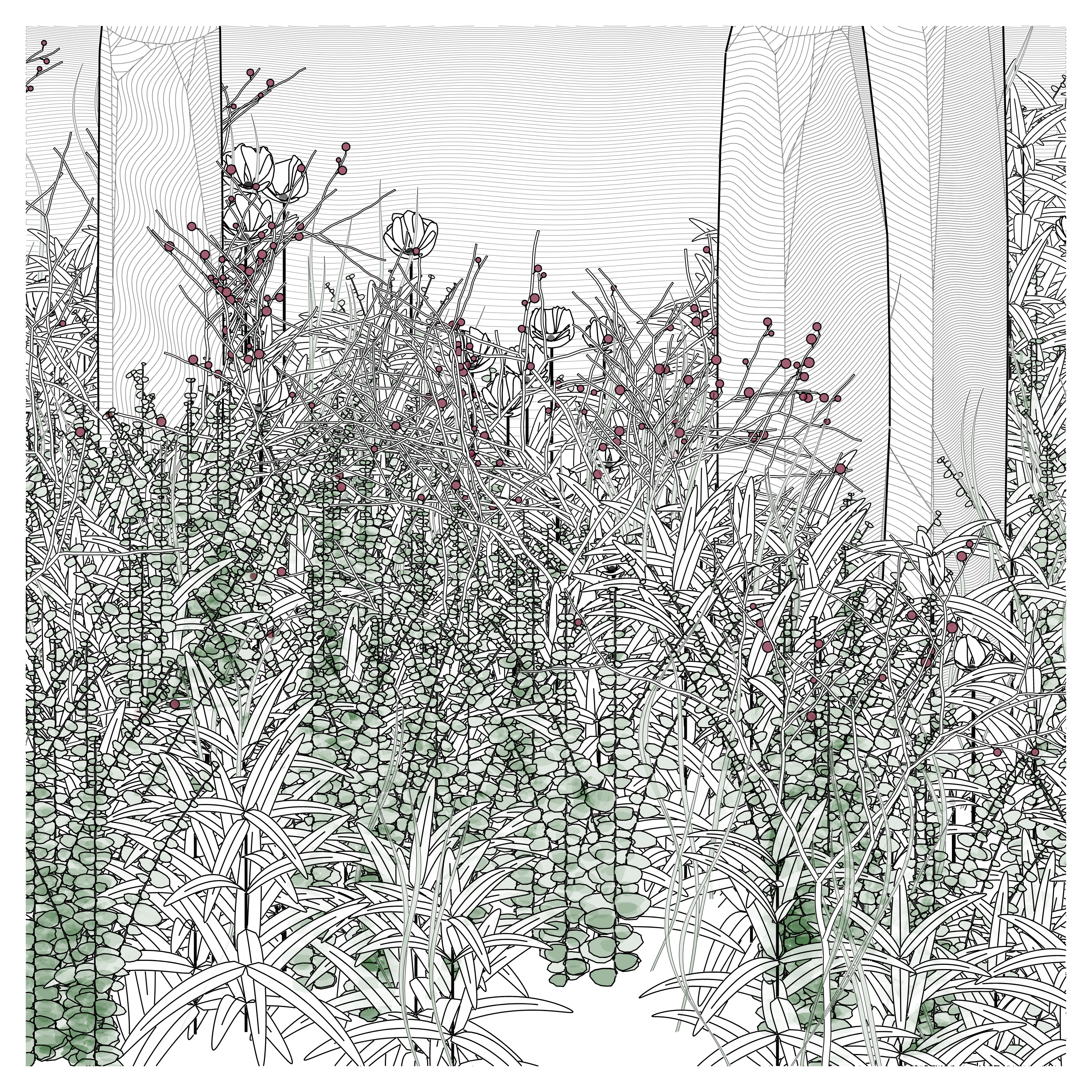 Garden, Monoliths #100 static token preview
