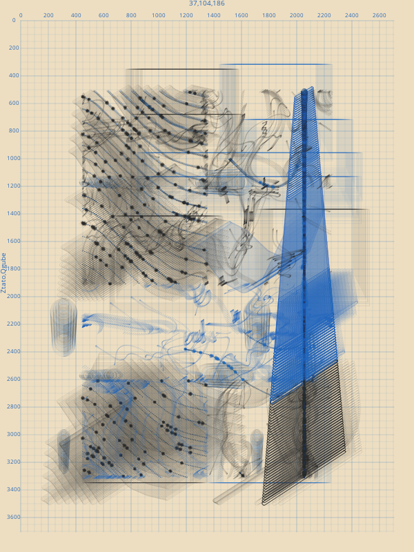 Urban trajectories #52 static NFT preview
