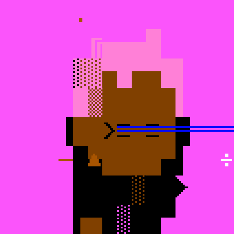 Gen DOS Punk #127 static token preview