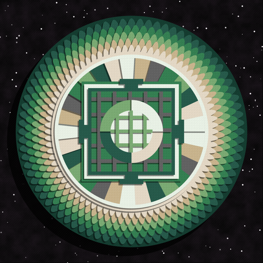 Paper Mandala #80 static token preview