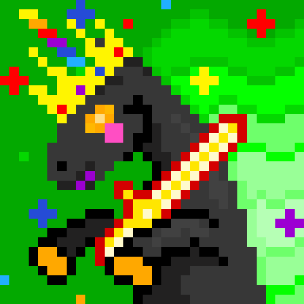 Unicorn #7262 static NFT preview