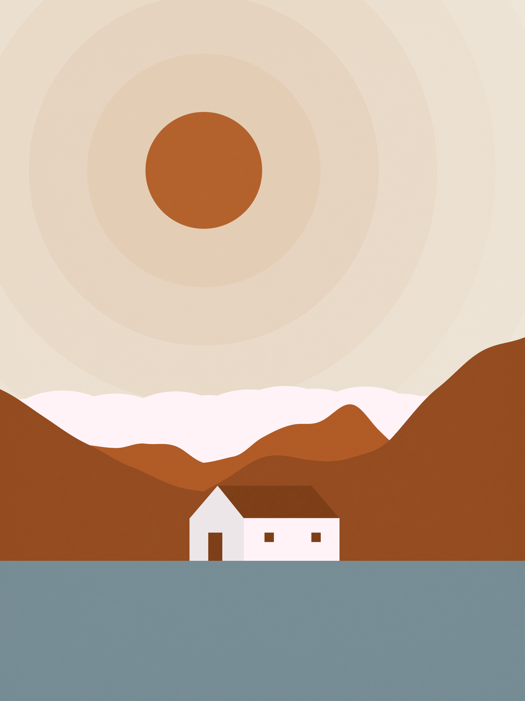 A House in the Hills #54 static NFT preview