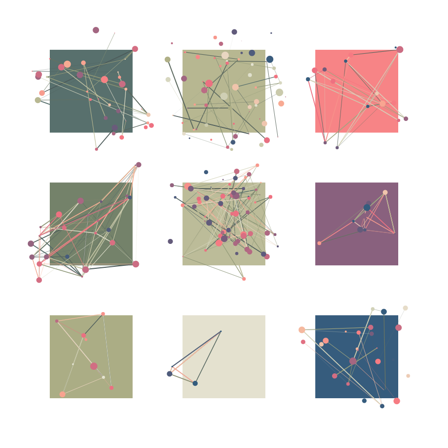 Atom Grid #62 static NFT preview