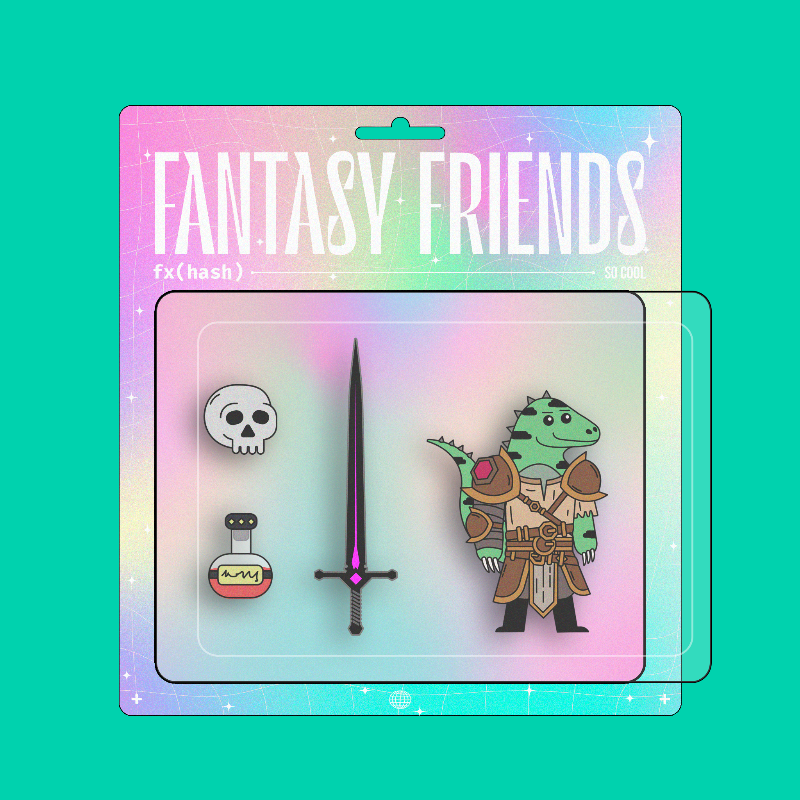 Fantasy Friends #140 static token preview