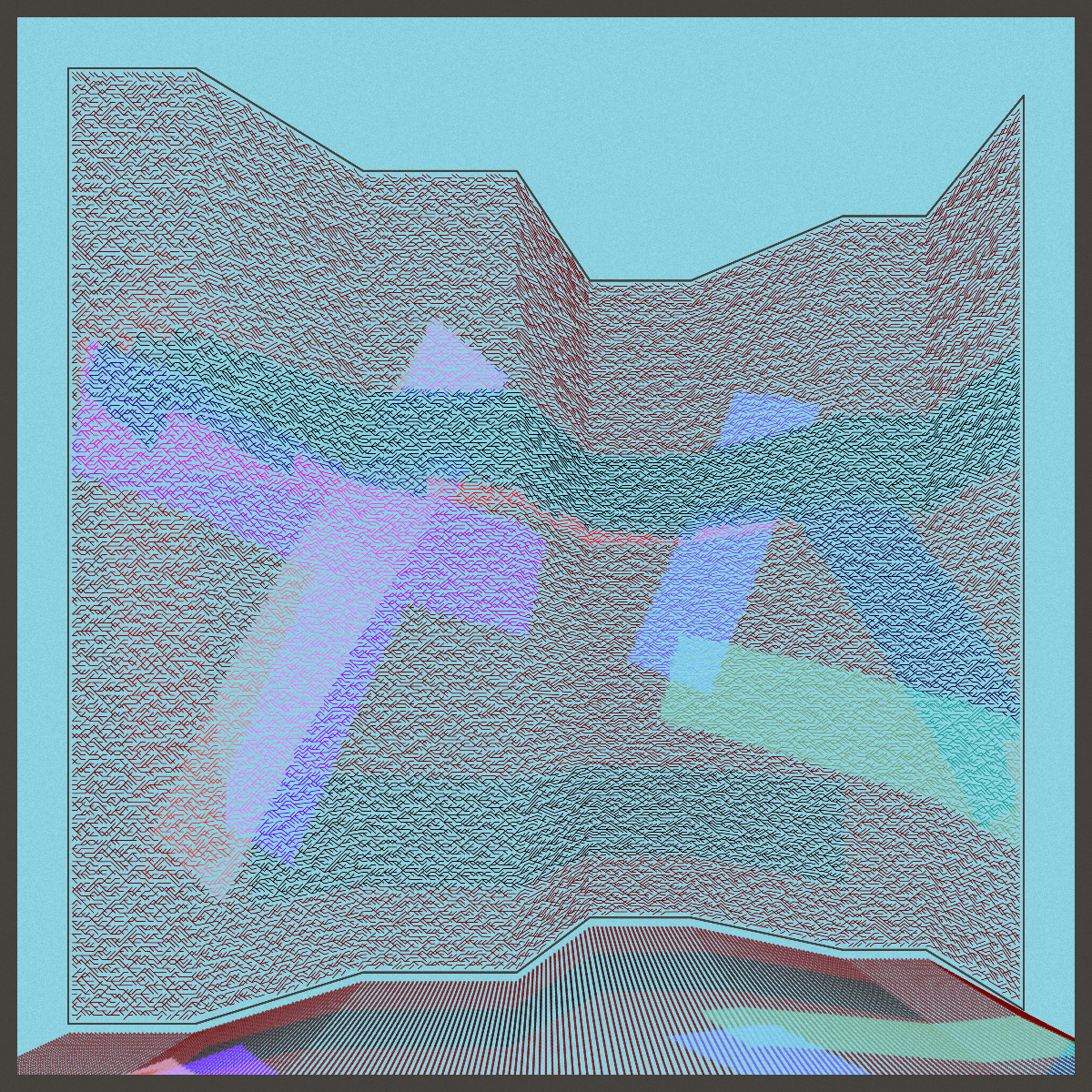 Tumble Down Light Factory #411 static NFT preview