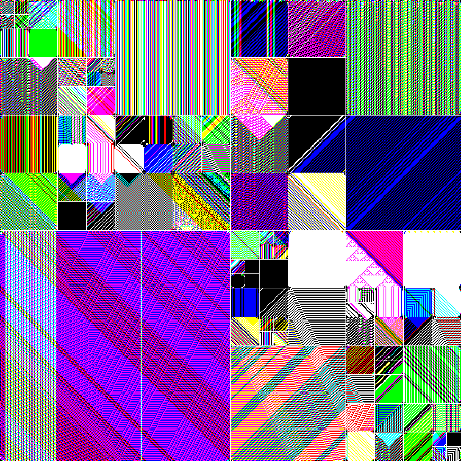 RULES (for Elementary Cellular Automata) #454 static NFT preview