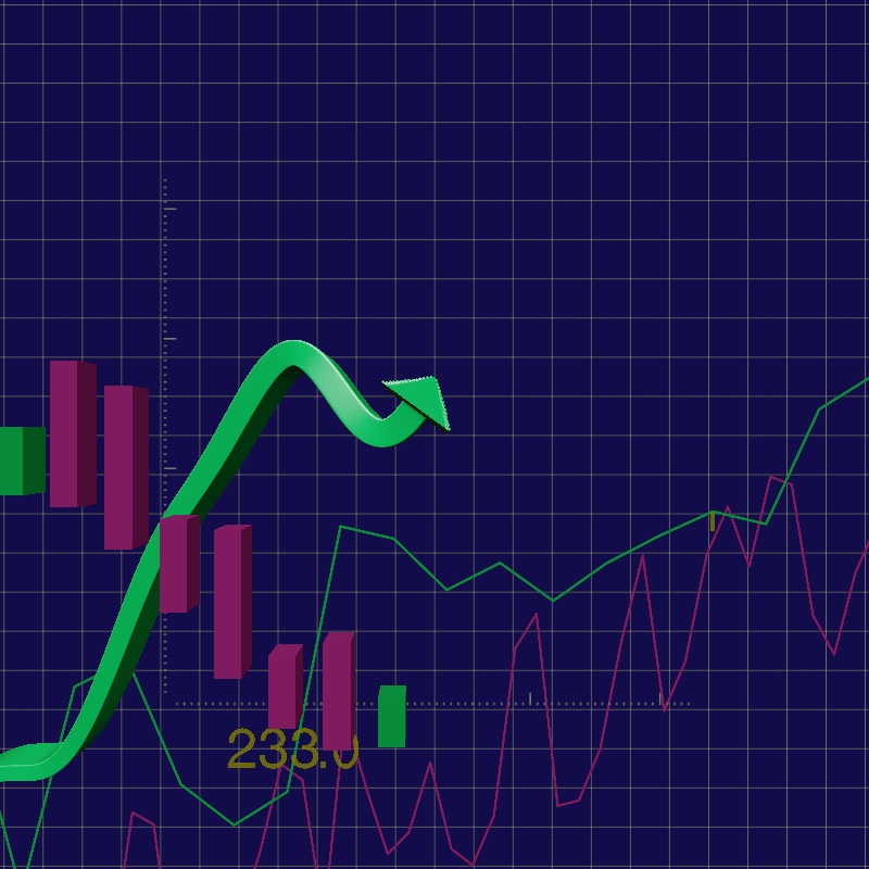 Line Go Up #41 static token preview