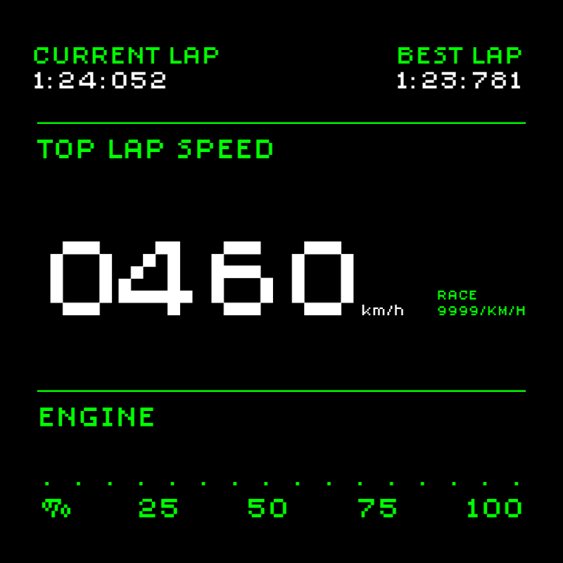 F-1RacingTez #302 static token preview