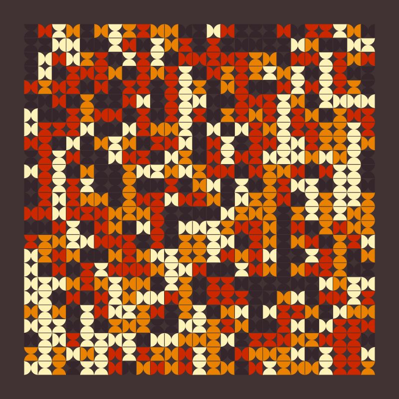 Mid-Century pattern #36 static token preview
