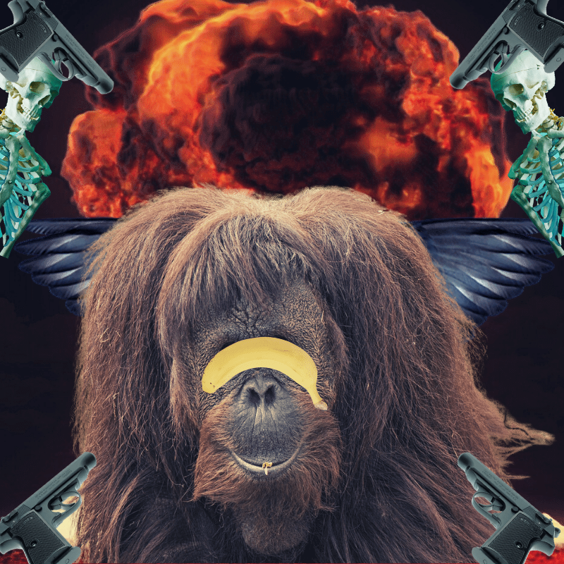 Blinded apes #8 static token preview