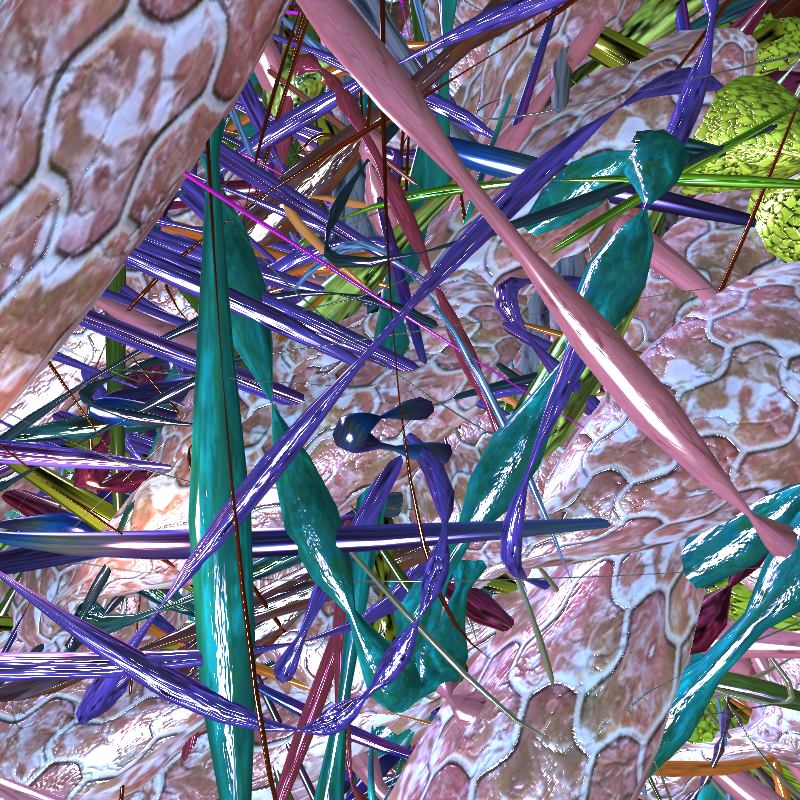 Prismatic Thickets #491 static token preview