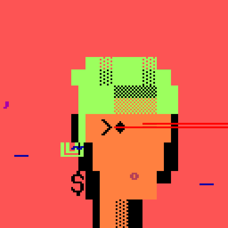 Gen DOS Punk #140 static NFT preview