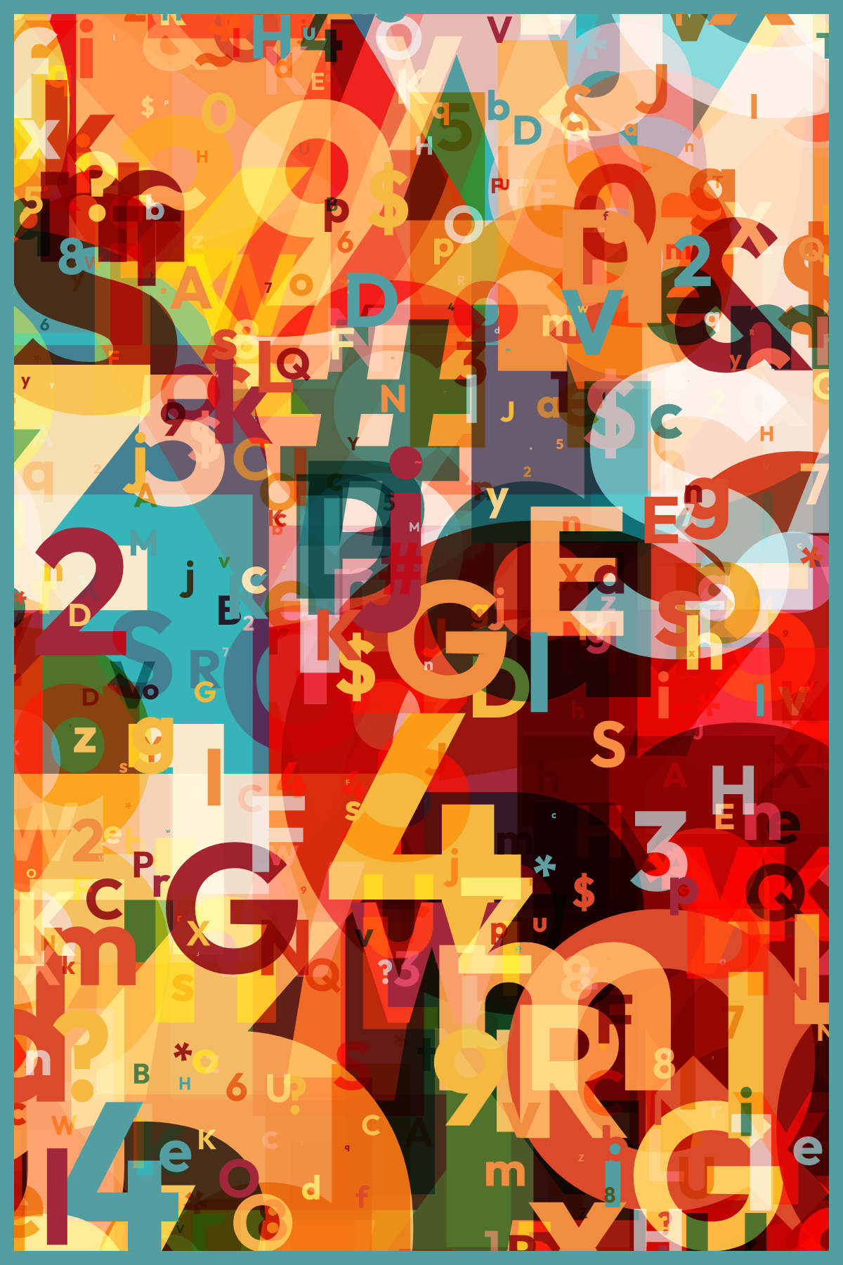 Type-o-Graphic #396 static NFT preview