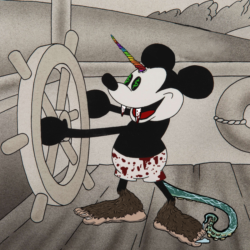 Willie's Nightmare Cash Grab #443 static NFT preview