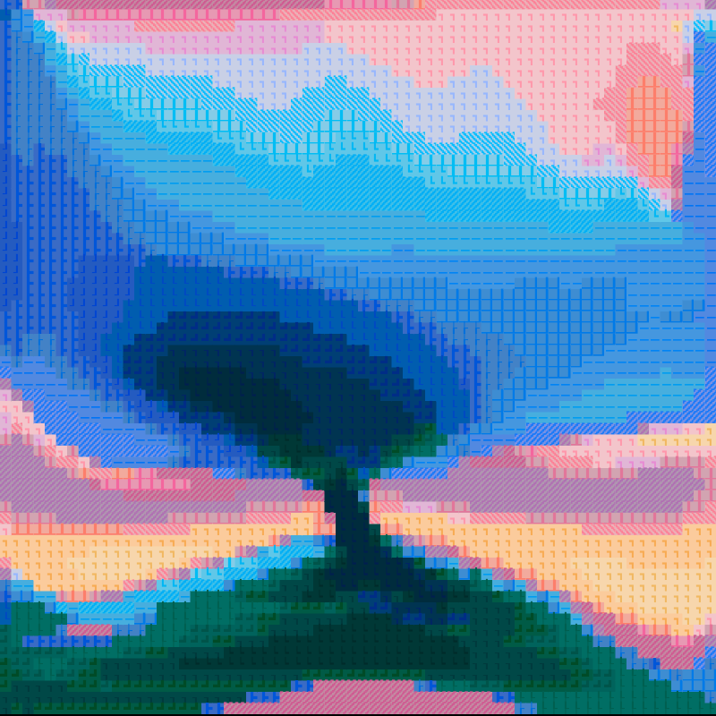Wonderscapes #135 static token preview