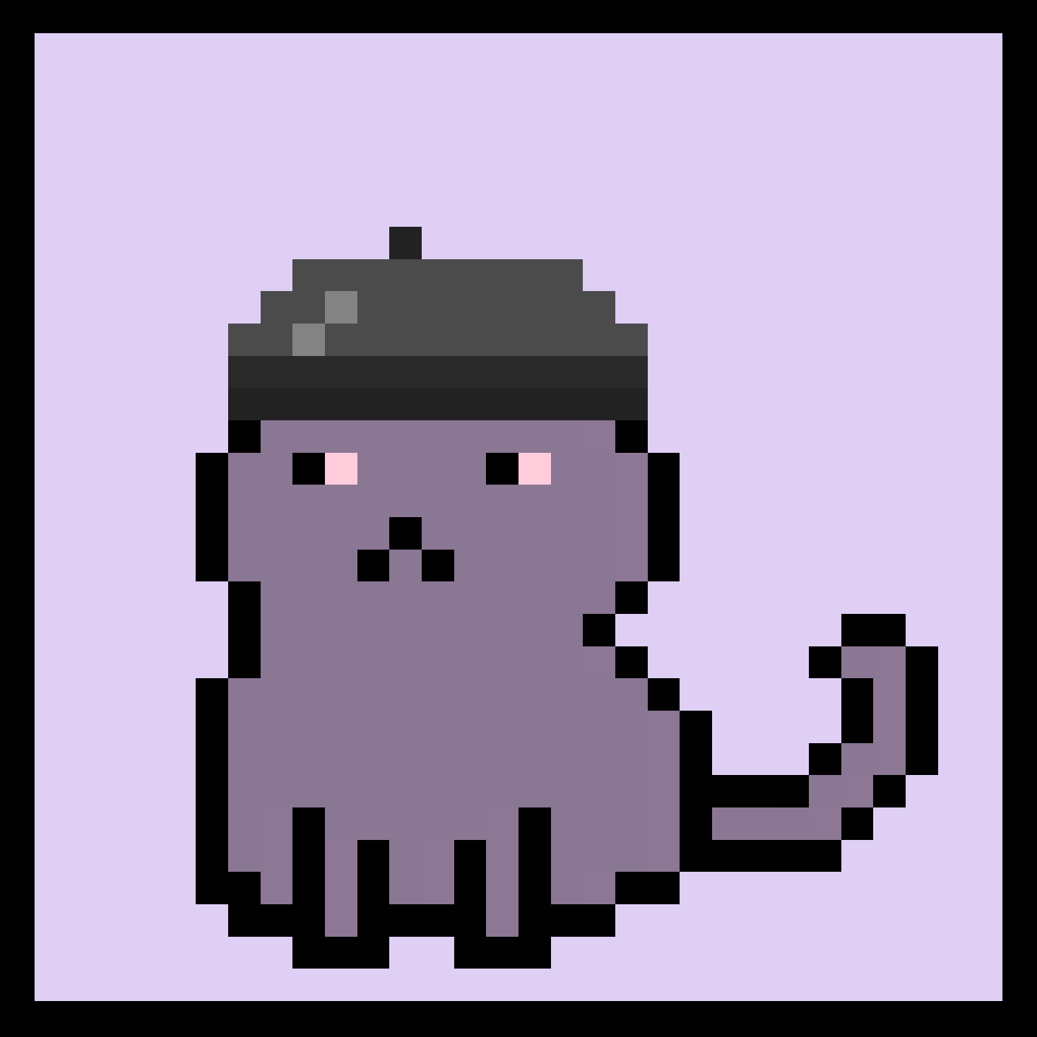 Lazy Kitties #1238 static token preview