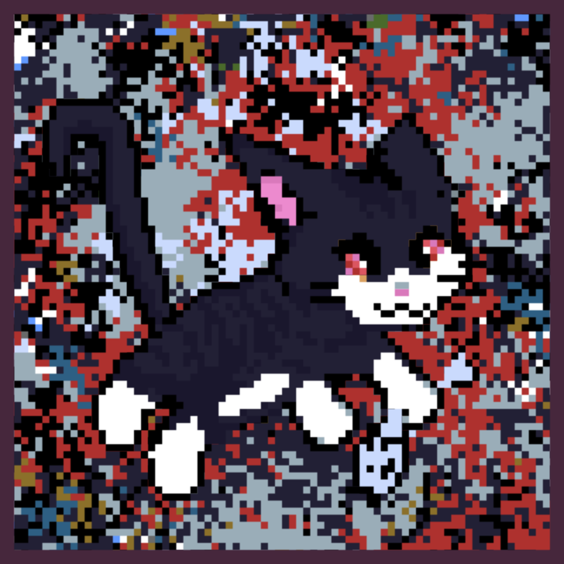 rescued kitten #31 static NFT preview