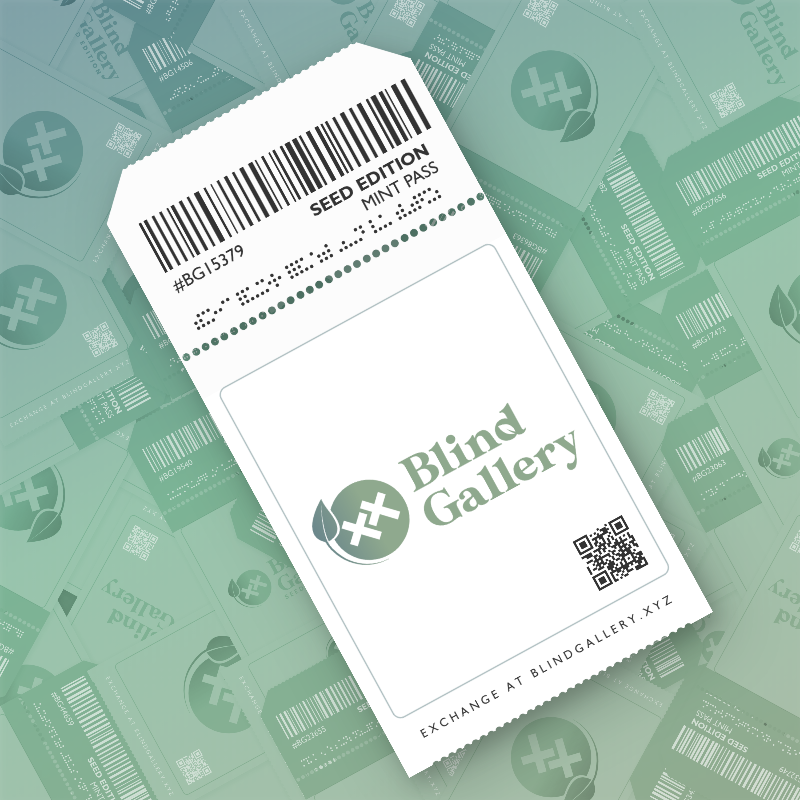Blind Gallery Mint Pass (Seed Edition) #798 static NFT preview