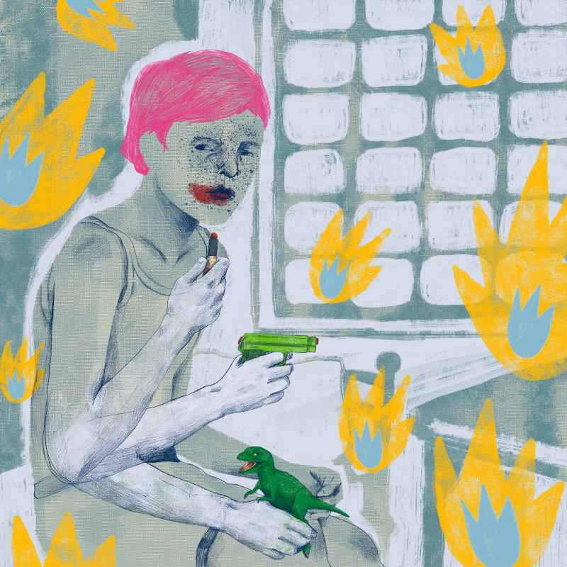 little god #265 static NFT preview