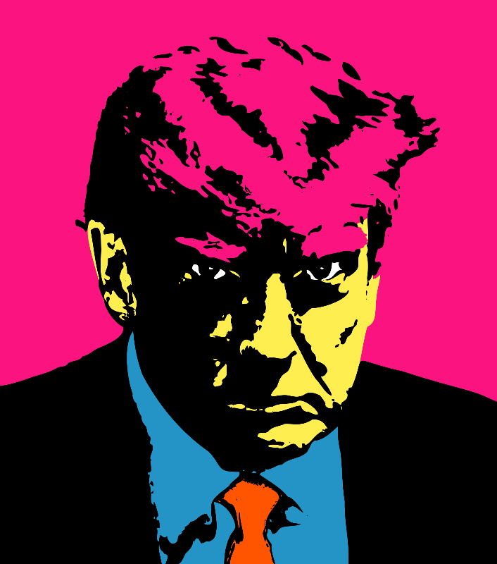 Donald Trump #176 static NFT preview