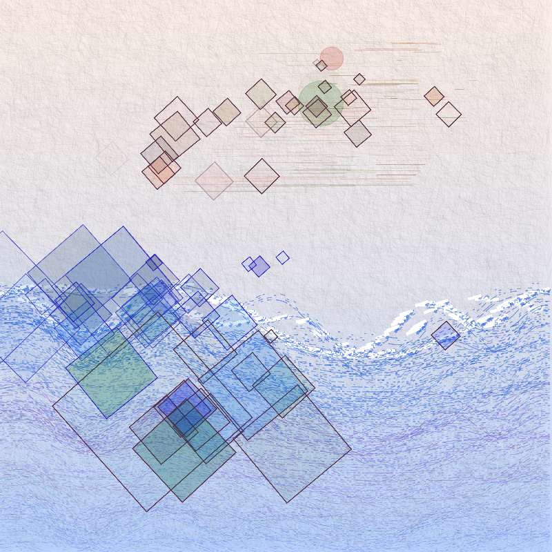 Icebergs #31 static NFT preview